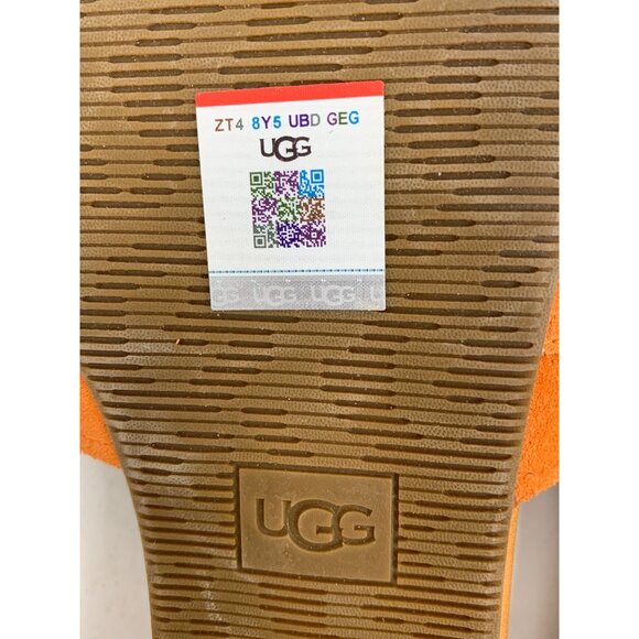 Ugg Ximena Leather Suede Multicolor Slide Sandals Size 8 Y10668 - Picture 5 of 13